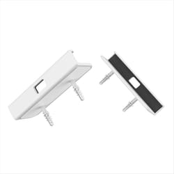 For By Adhesive or Screw Adhesive Tablet Stand, White