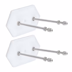 Outdoor Sports Deck Longboard Storage Rack White