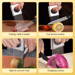 Stainless Steel Onion Slice Vegetable Slicer for Lemon Potato Tomato