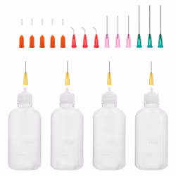100ml Precision Tip Applicator Bottle,Blunt Tip Needle and Cap