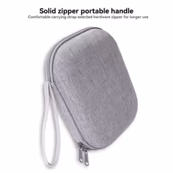 Headphone Case Headphones Storage Bag Protecting Your Headphone Gray