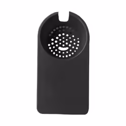 Anti-spill Cup Holder Clamp Table Side Water Cup Holder Black