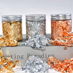 Imitation Gold Foil, Suitable for DIY Nail Art, Candle Mold Making