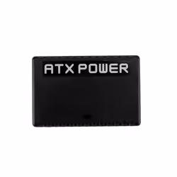 ATX 24Pin to 90Degree Power Plug Adapter Mounting Accessessory Black