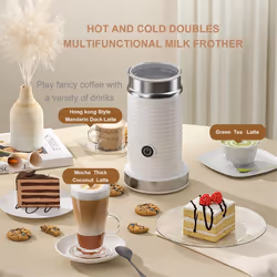 Automatic Milk Frother for Hot & Cold Froth EU Plug