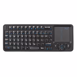 Mini Bluetooth Keyboard, Backlit Wireless Keyboard with IR Learning