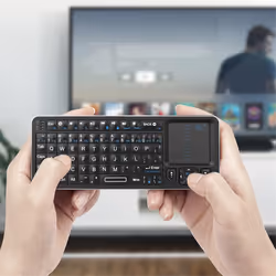 Mini Bluetooth Keyboard, Backlit Wireless Keyboard with IR Learning