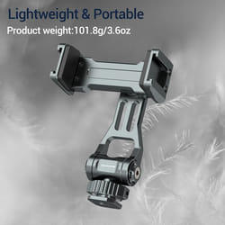 Camera Hot Shoe Phone Holder Monitor Tripod Adapter C