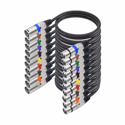 10PCS DMX512 XLR Cable Male to Female Audio Cable 3 Pin Cable