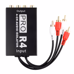 4CH Audio Noise Reducer Audio Isolator for Car Audio Modification