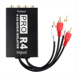 4CH Audio Noise Reducer Audio Isolator for Car Audio Modification