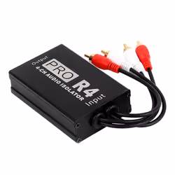 4CH Audio Noise Reducer Audio Isolator for Car Audio Modification