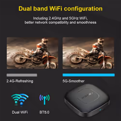 Mortal T1 TV Box ROM 2.4G&5G Wifi Home Theater Media Player 2GB&16GB