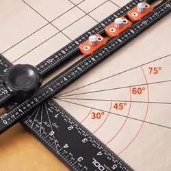 High Precision Angle Ruler Woodworking Scribe Drawing Marking Gauge