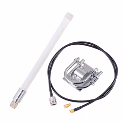 915MHz Fiberglass Antenna Outdoor LoRa OMNI Antenna Helium White