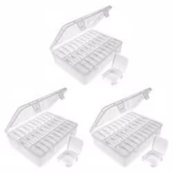 Bead Organizer,Small Bead Storage Containers,Craft Storage Cases