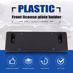 Front Licence Plate Holder License Plate for