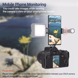 Camera Hot Shoe Phone Holder Monitor Tripod Adapter B