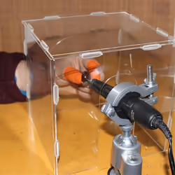 Enclosed Grinding Dust Box Cover Polishing Dust Hood square