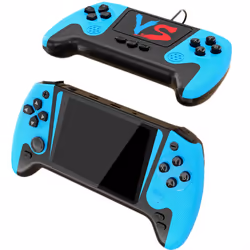 Handheld Video Game Console 500 in 1 3.5inch Retro Arcade Blue