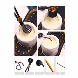 4PCS Candle Care Kit, Candle Wick Trimmer Cutter