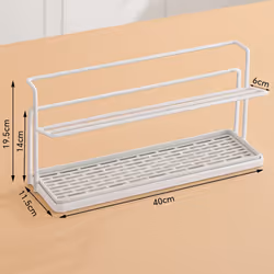 Bottle Drying Rack Cup Storage Rack White