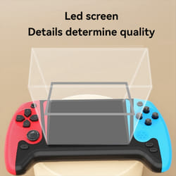 Handheld Video Game Console 500 in 1 3.5inch Retro Arcade Red Blue