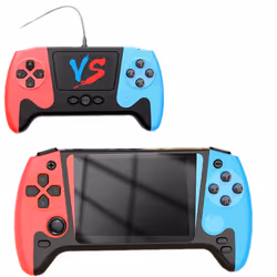 Handheld Video Game Console 500 in 1 3.5inch Retro Arcade Red Blue
