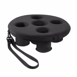 Floating Pool Cup Holder Pool Drink Float with 5 Holes Floating Tray