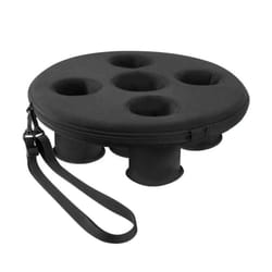 Floating Pool Cup Holder Pool Drink Float with 5 Holes Floating Tray