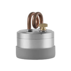 Mini Alcohol Stove Outdoor Portable Solid Shell Silver