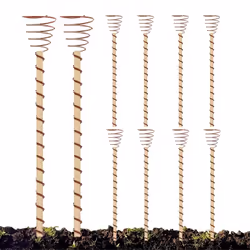 Electroculture Plant Stakes 12 Inch Electroculture Copper Rods Probes