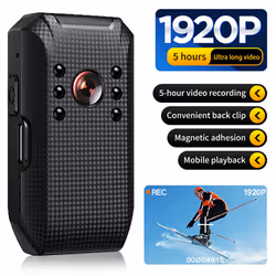 HD 1920P Camera Voice Video Recorder Night Vision Wide Angle Body Cam