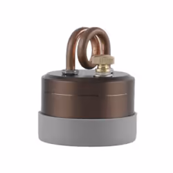 Mini Alcohol Stove Outdoor Portable Solid Shell Coffee color