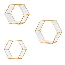 Hexagonal Floating Frame Wall Decoration