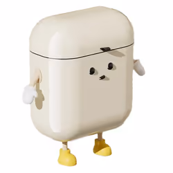 DIY Cream-Colored Wall-mounted Kitchen Trash Can 12L
