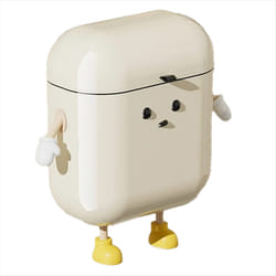 DIY Cream-Colored Wall-mounted Kitchen Trash Can 12L