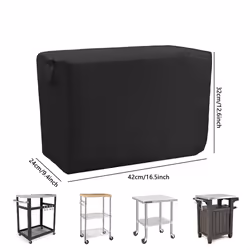 Serving Cart Cover Waterproof Grill Table Cover