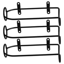 Iron Art Wine Holder Wall Mounted Metal Hanging Wine Display Holder
