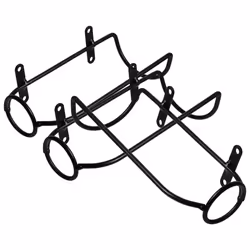 Iron Art Wine Holder Wall Mounted Metal Hanging Wine Display Holder