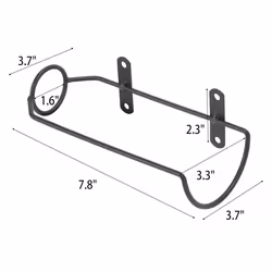 Iron Art Wine Holder Wall Mounted Metal Hanging Wine Display Holder