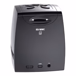 Mini Digital Film and Slide Scanner - Easily Loads Film Adapter