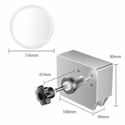 6L Ultrasonic Vinyl Record Washer with Bracket