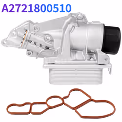 Engine Oil Filter Cooler Housing A2721800510 for -