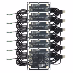 New 6Pcs 100 Degree Camera Module with 2 Meter Cable for WinXP/7/8/10