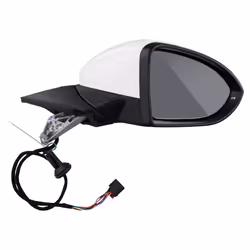 Heated electric folding rear view mirror for Golf 7 Right