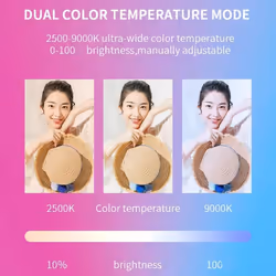 Portable Fill Light RGB Magnetic Camera Lighting
