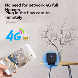Wifi Camera,2.4G WiFi Wireless Low-Power Motion Detection Camera