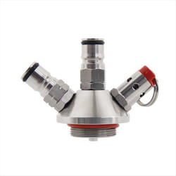 Mini Kegball Lock Faucet System, for All Mini Beer Kegs Home Brewing