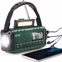 Intelligent Emergency Radio Solar Charging Storage Station
